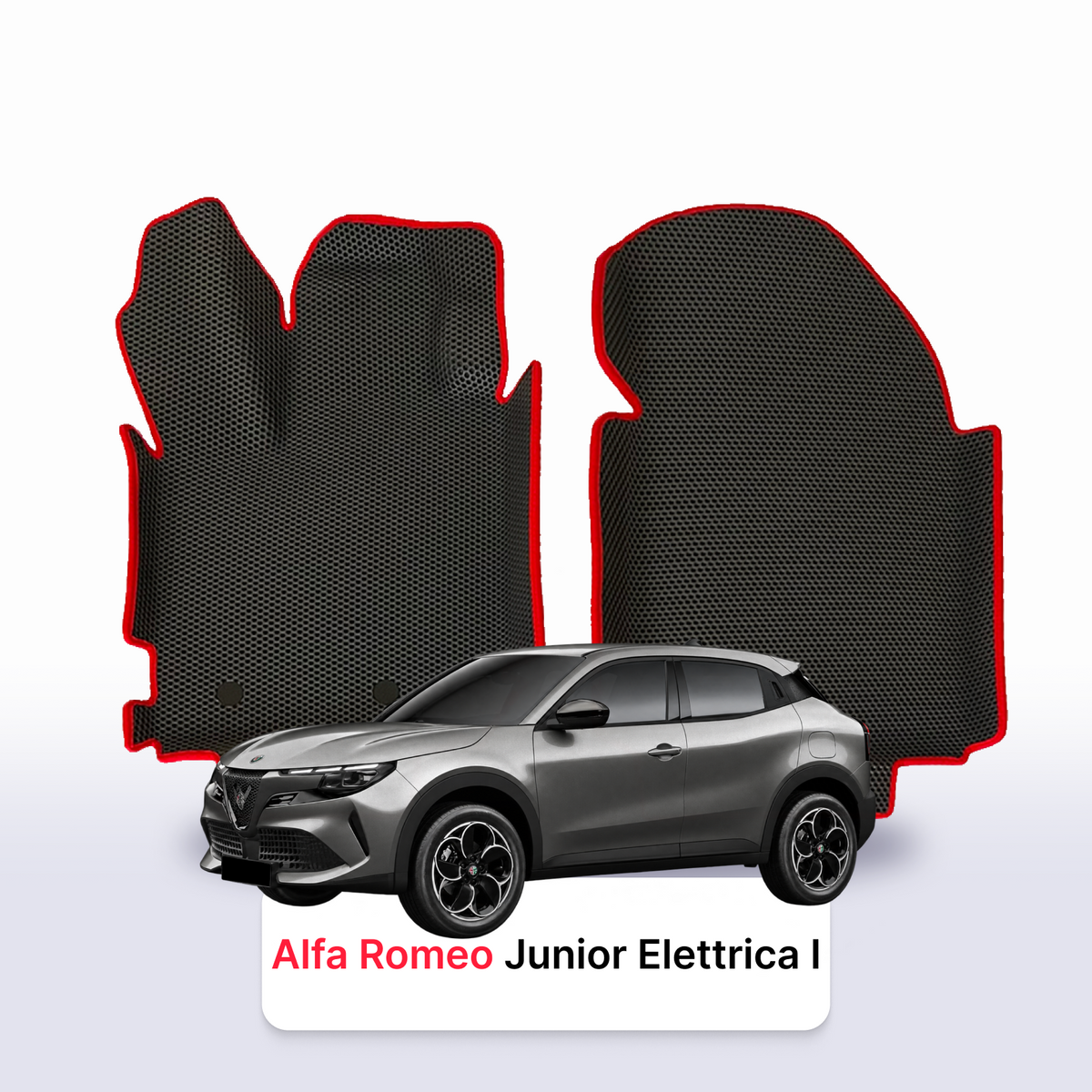 Fußmatten EVA für Alfa Romeo Junior Elettrica 1 gen 2024-2028 Jahr SUV 5 TÜRER
