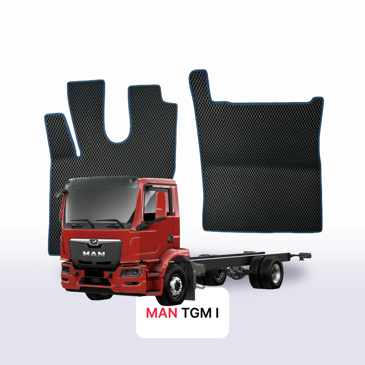Fußmatten EVA für MAN TGM 1 gen 2005-2020 Jahr LKW
