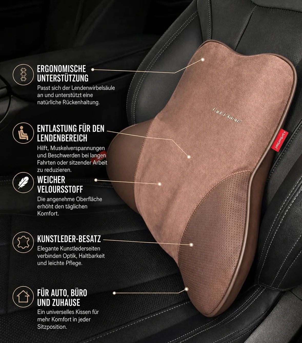 Ergonomisches Lendenkissen - Bild 2