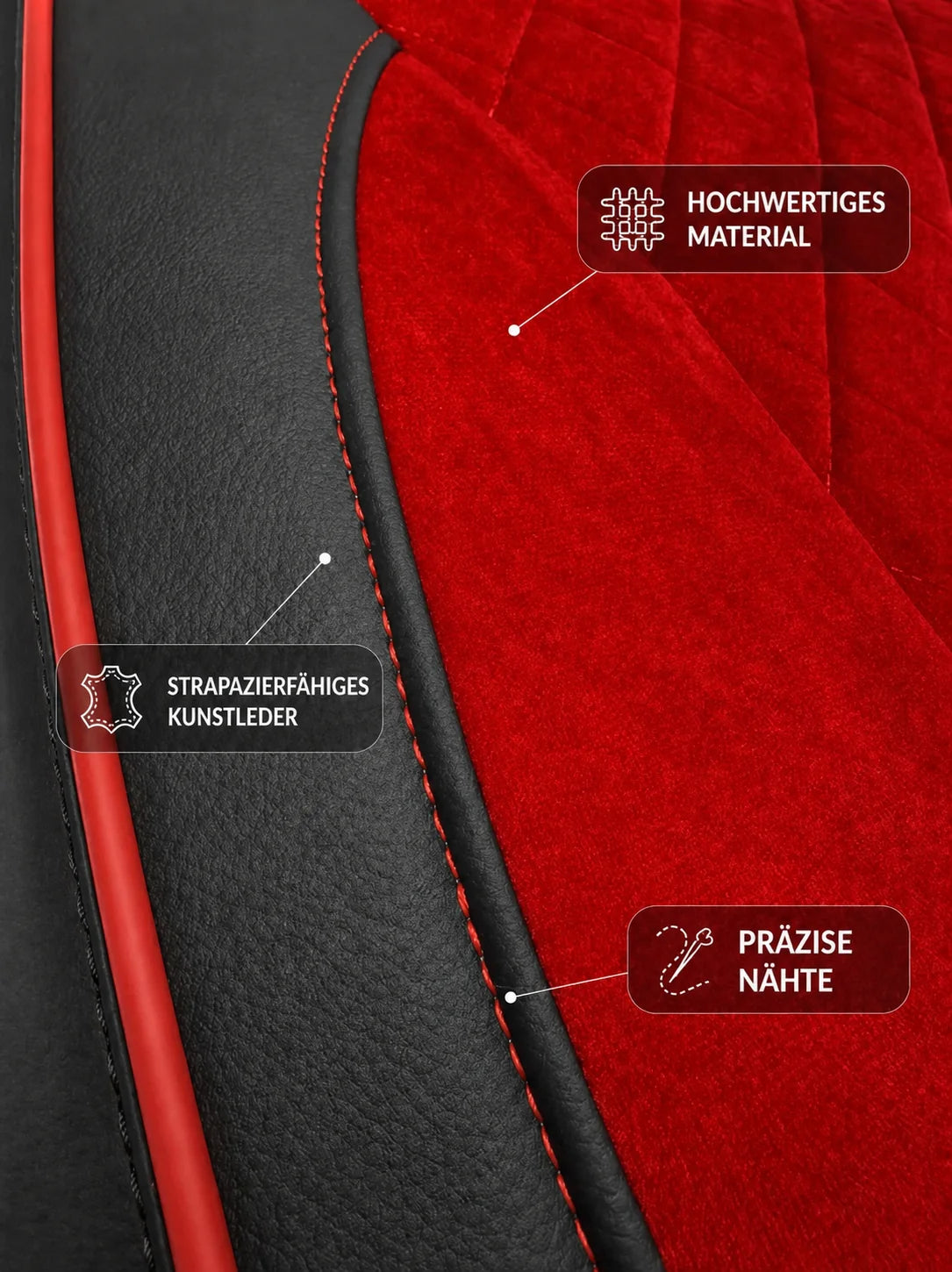 Stilvolle 3D Universal-Autositzbezüge - Bild 7