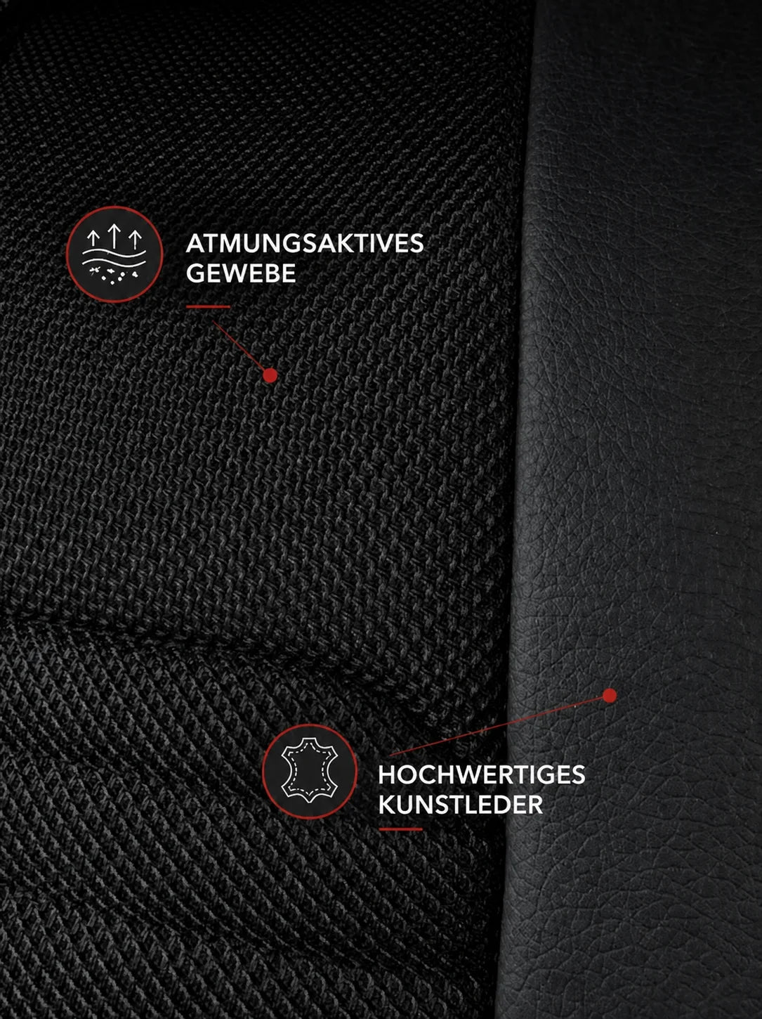 Sportliche 5D Premium-Autositzbezüge - Bild 8