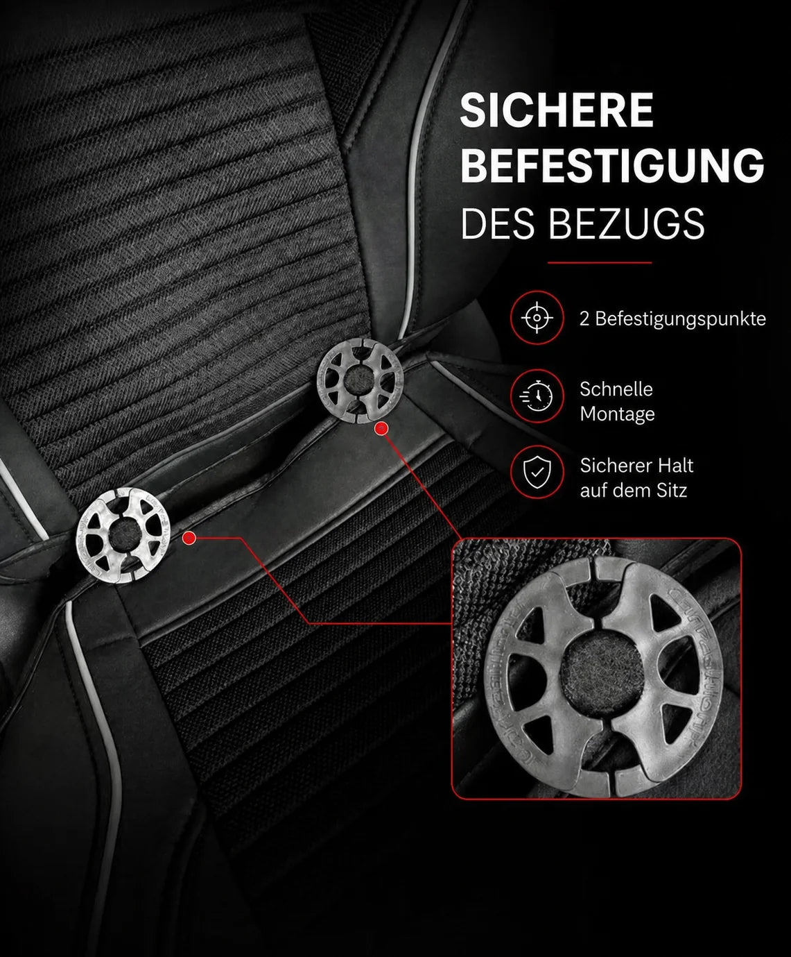Sportliche 5D Premium-Autositzbezüge - Bild 11