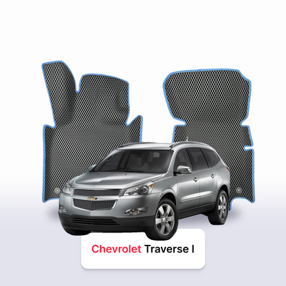 Fußmatten EVA für Chevrolet Traverse 1 gen 2008-2017 Jahr SUV 7 SITZER