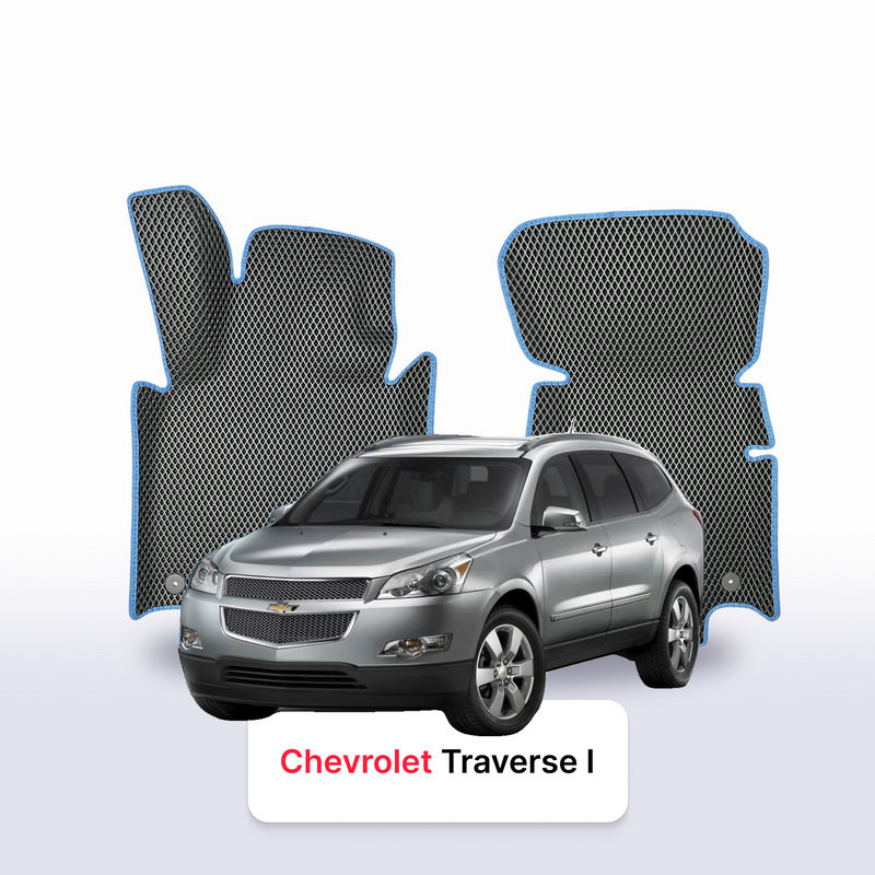 Fußmatten EVA für Chevrolet Traverse 1 gen 2008-2017 Jahr SUV 7 SITZER