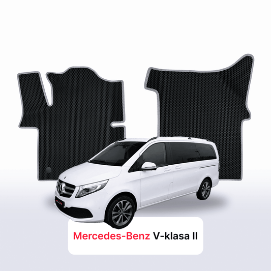 Fußmatten EVA für Mercedes-Benz V-klasa 3 gen (W447) 2014-2027 jahr BUS LONG