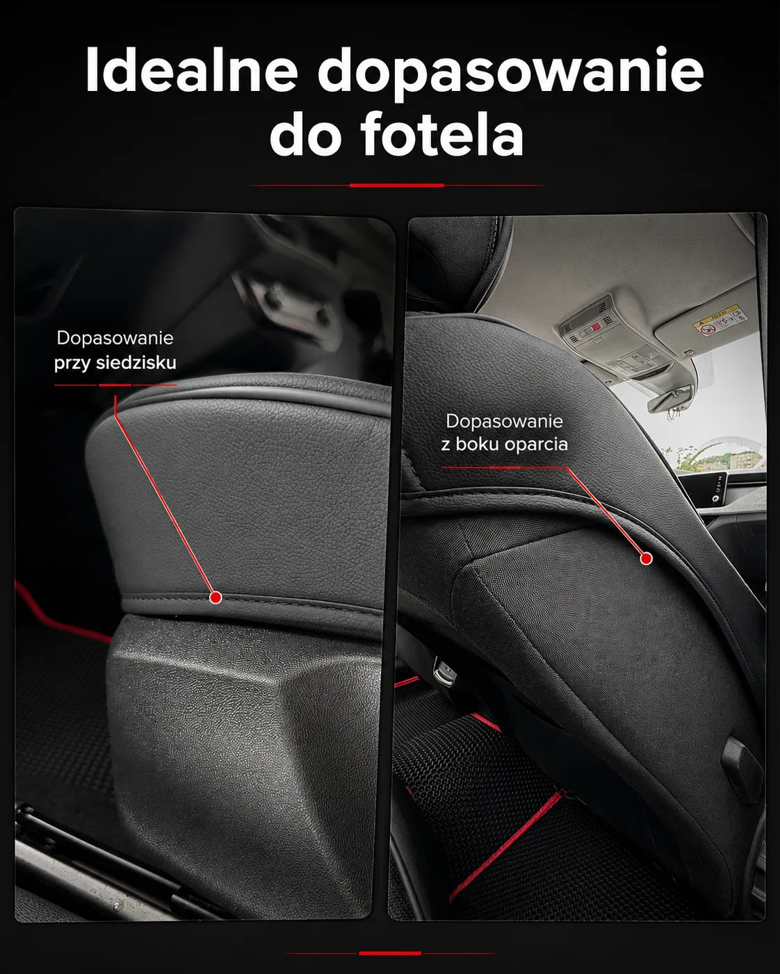 Sportliche 5D Premium-Autositzbezüge - Bild 4