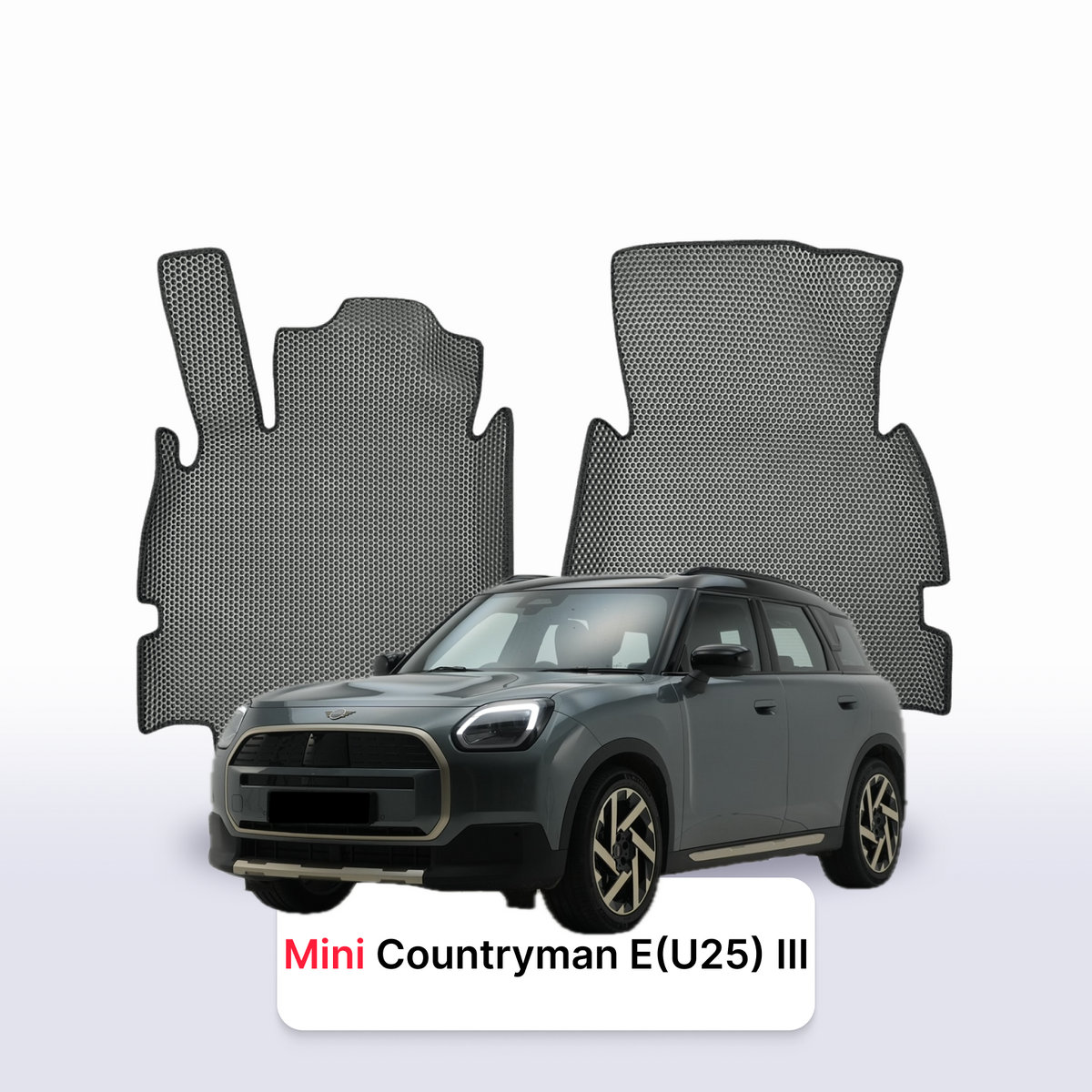Fußmatten EVA für Mini Countryman E (U25) 3 gen 2023-2026 Jahr SUV 5 TÜRER