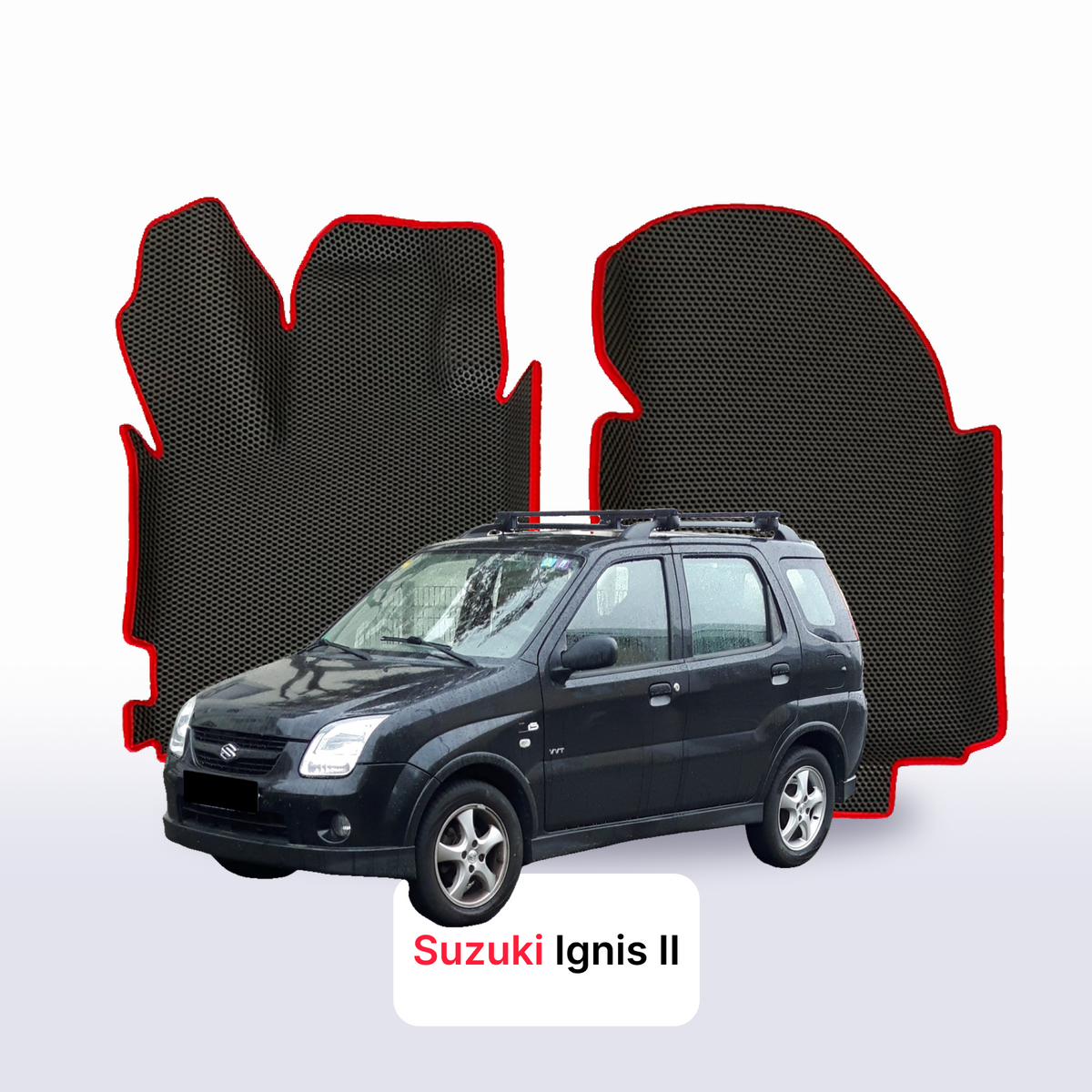 Fußmatten EVA für Suzuki Ignis 2 gen 2003-2010 Jahr SUV