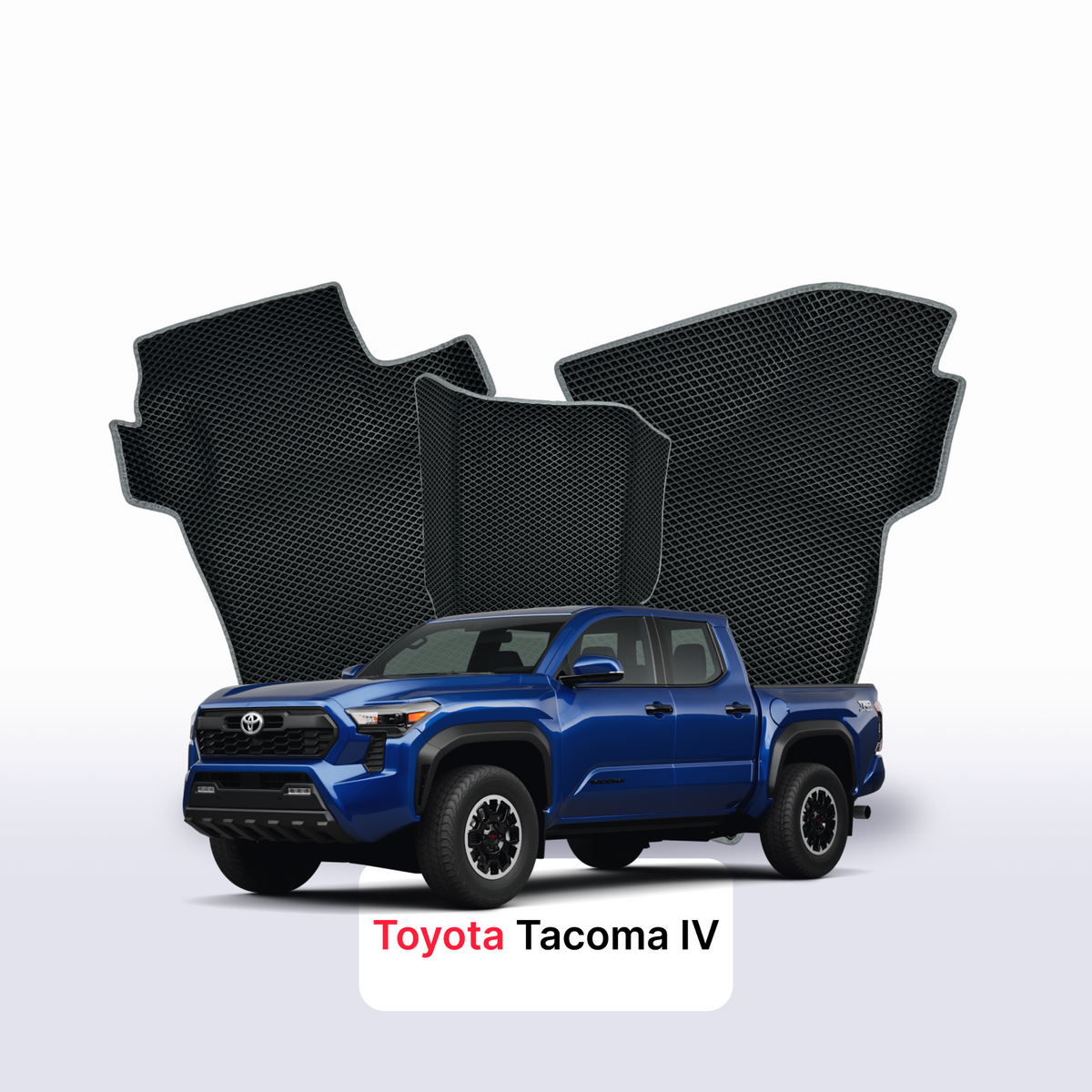 Fußmatten EVA für Toyota Tacoma 4 gen 2024-2027 Jahr PICK-UP DOPPELKABINE