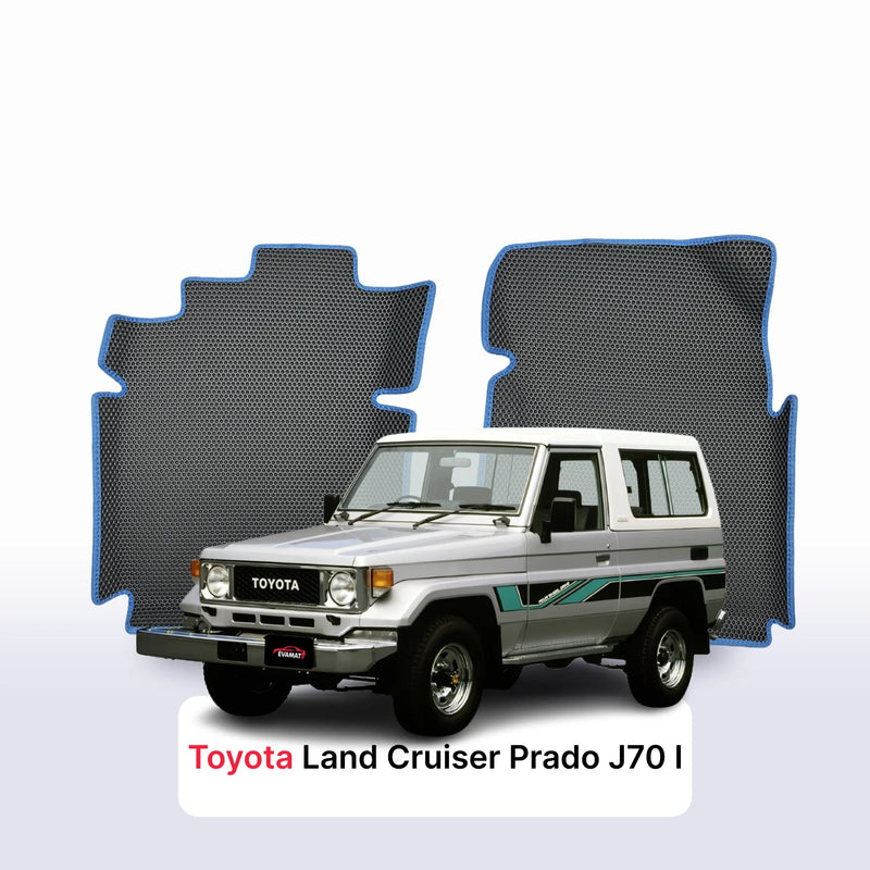 Fußmatten EVA für Toyota Land Cruiser Prado J70 1 gen 1984-1999 jahr SUV 3 türer