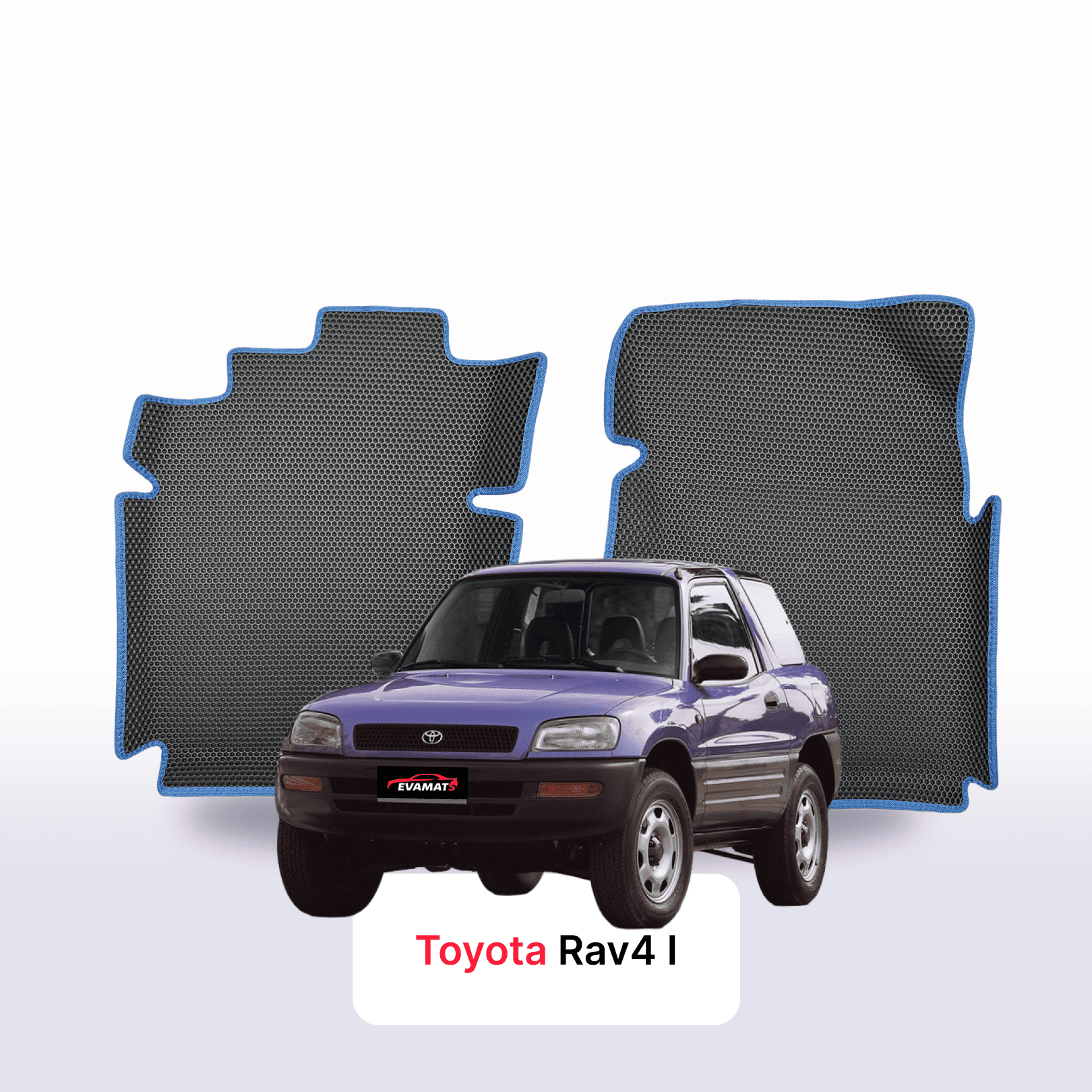 Fußmatten EVA für Toyota Rav 4 1 gen 1994-2000 jahr SUV 3 türer